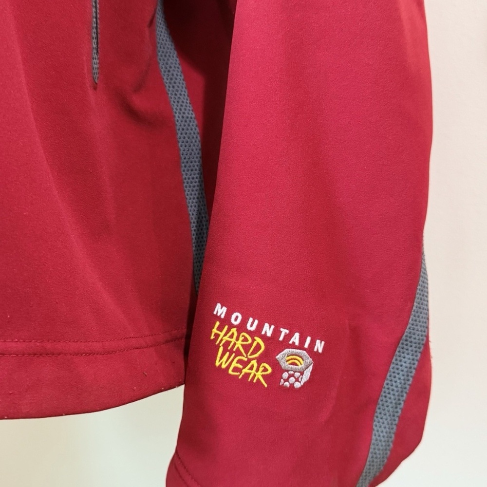 Mountain Hardwear Synchro Softshell Jacket Men's Size 2xl Red Casual Outdoors View 3